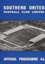 Southend United v Luton Town  07-Mar-1964