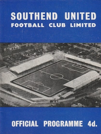 Southend United v Luton Town  07-Mar-1964