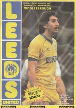 Leeds United v Middlesbrough  31-Dec-1983