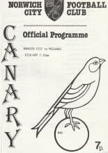 Norwich City Reserves v Millwall Reserves  26-Nov-1986