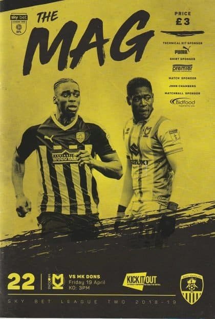 Notts County v Milton Keynes Dons  19-Apr-2019