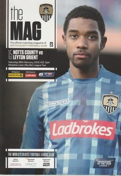Notts County v Leyton Orient 20-Feb-2016