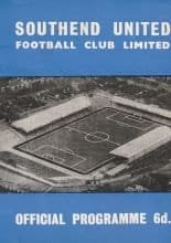 Southend United v Port Vale 26-Mar-1965
