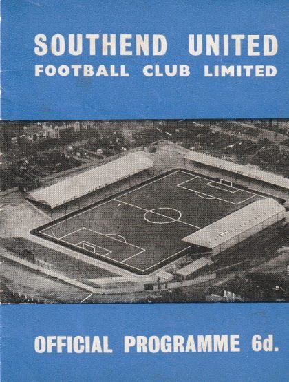 Southend United v Port Vale 26-Mar-1965
