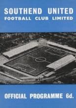 Southend United v Queens Park Rangers  31-Aug-1964