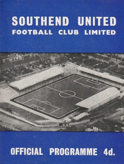 Southend United v Shrewsbury Town  04-Apr-1964