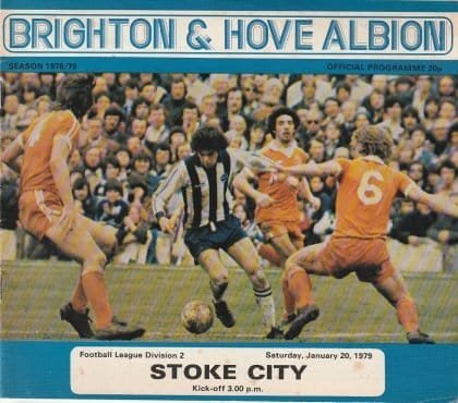 Brighton & Hove Albion v Stoke City 20-Jan-1979