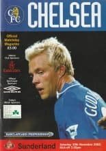 Chelsea v Sunderland 30-Nov-2002