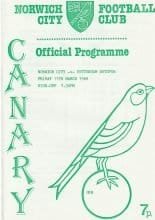Norwich City Reserves v Tottenham Hotspur Reserves  11-Mar-1988