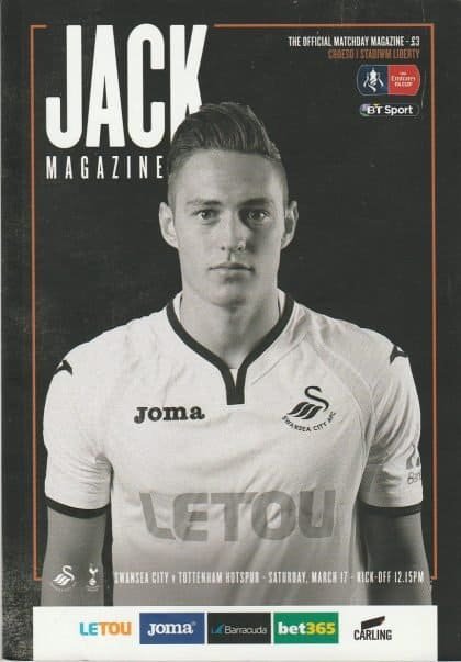 Swansea City v Tottenham Hotspur 17-Mar-2018