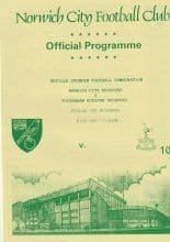 Norwich City Reserves v Tottenham Hotspur Reserves  05-Nov-1993