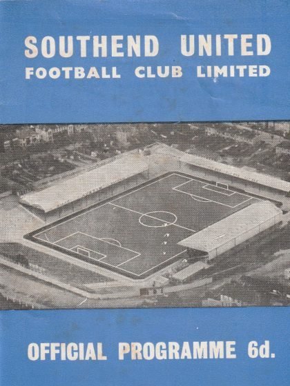 Southend United v Walsall  05-Feb-1966