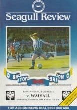 Brighton & Hove Albion v Walsall 26-Oct-1988