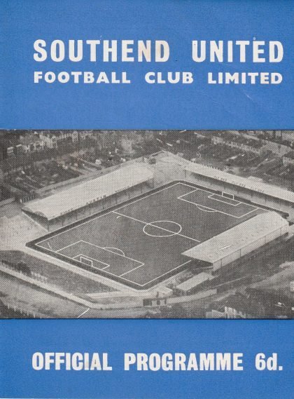 Southend United v Workington Town 25-Oct-1965