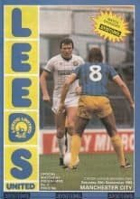 Leeds United v Manchester City 24-Sep-1983