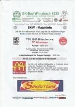 TSV 1860 Munich v Aberdeen  24-Jul-2014