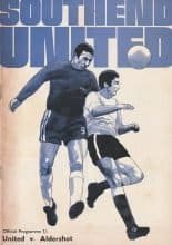 Southend United v Aldershot 12-Feb-1971