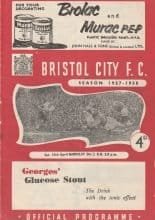Bristol City v Barnsley 12-Apr-1958