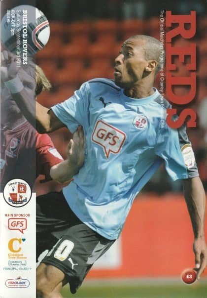 Crawley Town v Bristol Rovers  03-Sep-2011