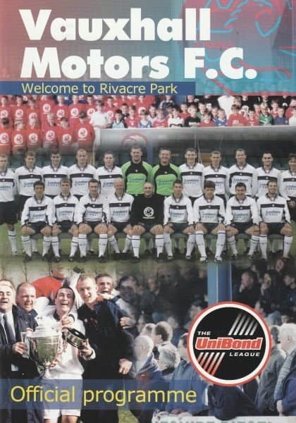 Vauxhall Motors v Chester City  10-Aug-2002