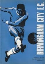Birmingham City v Crystal Palace 25-Nov-1967