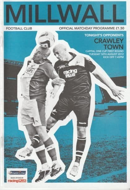 Millwall v Crawley Town 14-Aug-2012