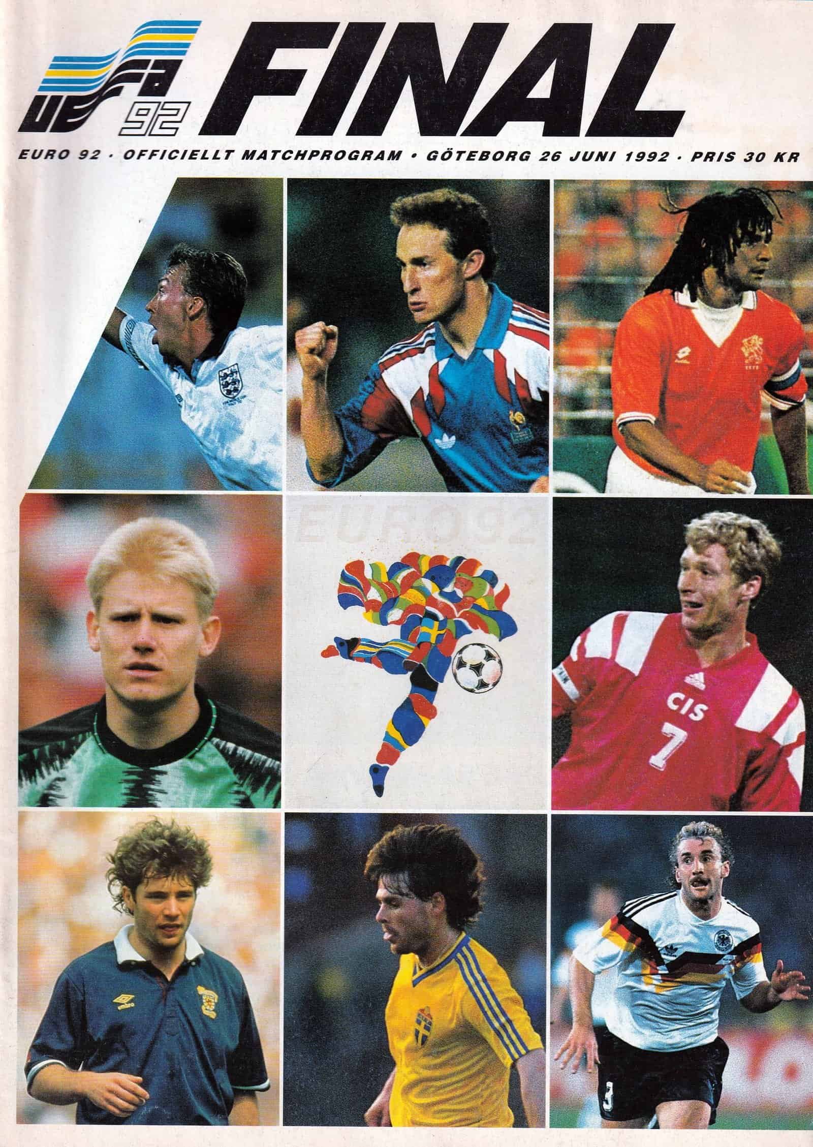 Denmark v Germany  26-Jun-1992