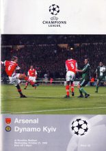 Arsenal v Dynamo Kiev 21-Oct-1998