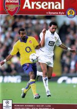 Arsenal v Dynamo Kiev 05-Nov-2003