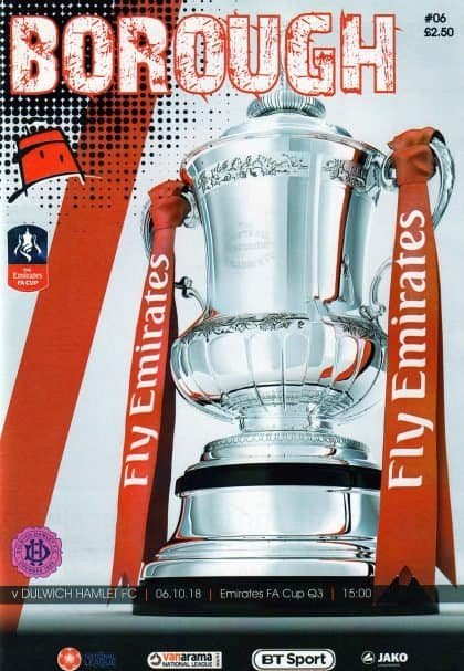 Eastbourne Borough v Dulwich Hamlet   06-Oct-2018