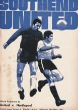 Southend United v Hartlepool United  10-Mar-1971
