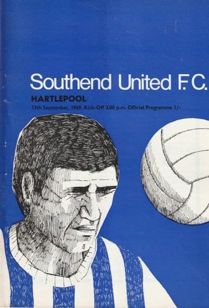 Southend United v Hartlepool United  13-Sep-1969