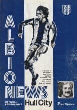 West Bromwich Albion v Fulham 15-Nov-1975