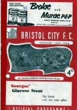 Bristol City v Ipswich Town  15-Mar-1958