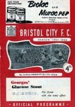 Bristol City v Lincoln City 01-Mar-1958