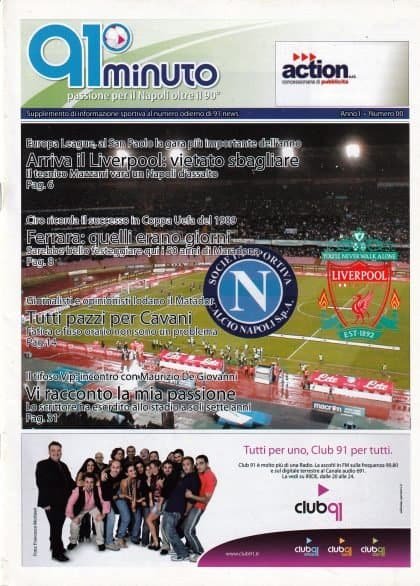 Napoli v Liverpool   21-Oct-2010