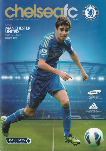 Chelsea v Manchester United 28-Oct-2012