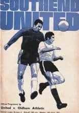 Southend United v Oldham Athletic   12-Apr-1971