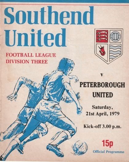 Southend United v Peterborough United  21-Apr-1979