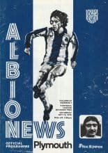 West Bromwich Albion v Plymouth 18-Oct-1975