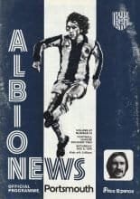 West Bromwich Albion v Portsmouth 06-Dec-1975