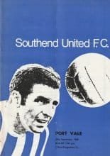 Southend United v Port Vale 29-Sep-1969