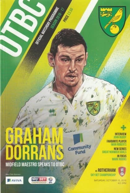 Norwich City v Rotherham United 15-Oct-2016