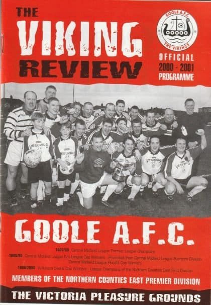 Goole v Scunthorpe United  13-Jul-2000