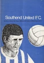 Southend United v Scunthorpe United 15-Aug-1969