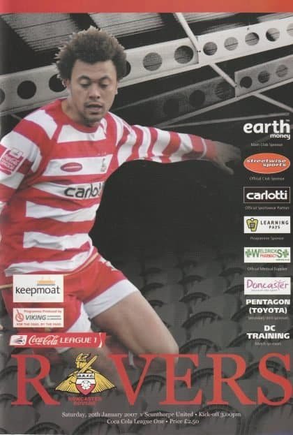 Doncaster Rovers v Scunthorpe United 20-Jan-2007