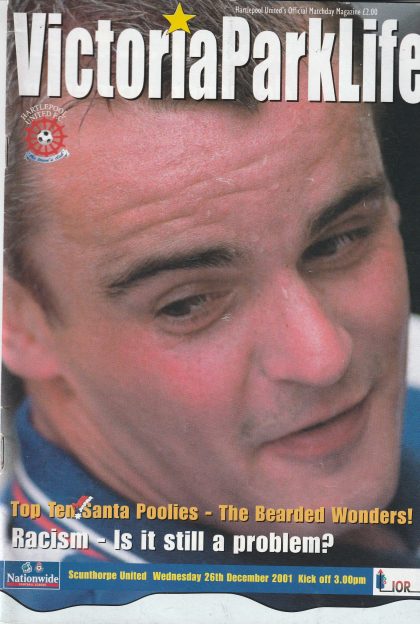 Hartlepool United v Scunthorpe United 26-Dec-2001