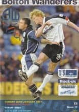 Bolton Wanderers v Scunthorpe United  28-Jan-2001