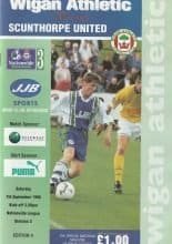 Wigan Athletic v Scunthorpe United 07-Sep-1996