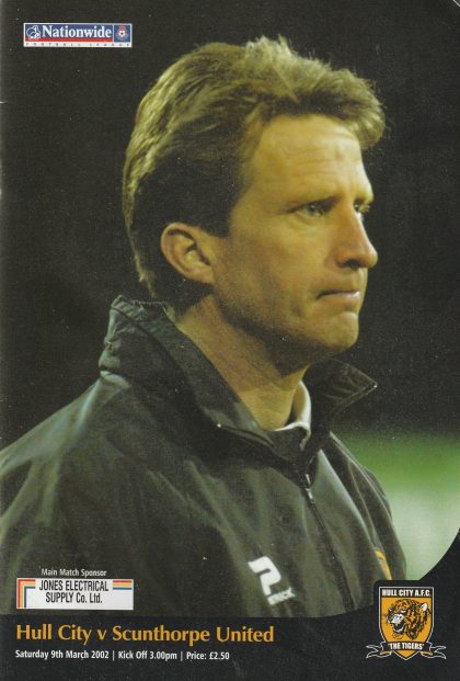 Hull City v Scunthorpe United  09-Mar-2002